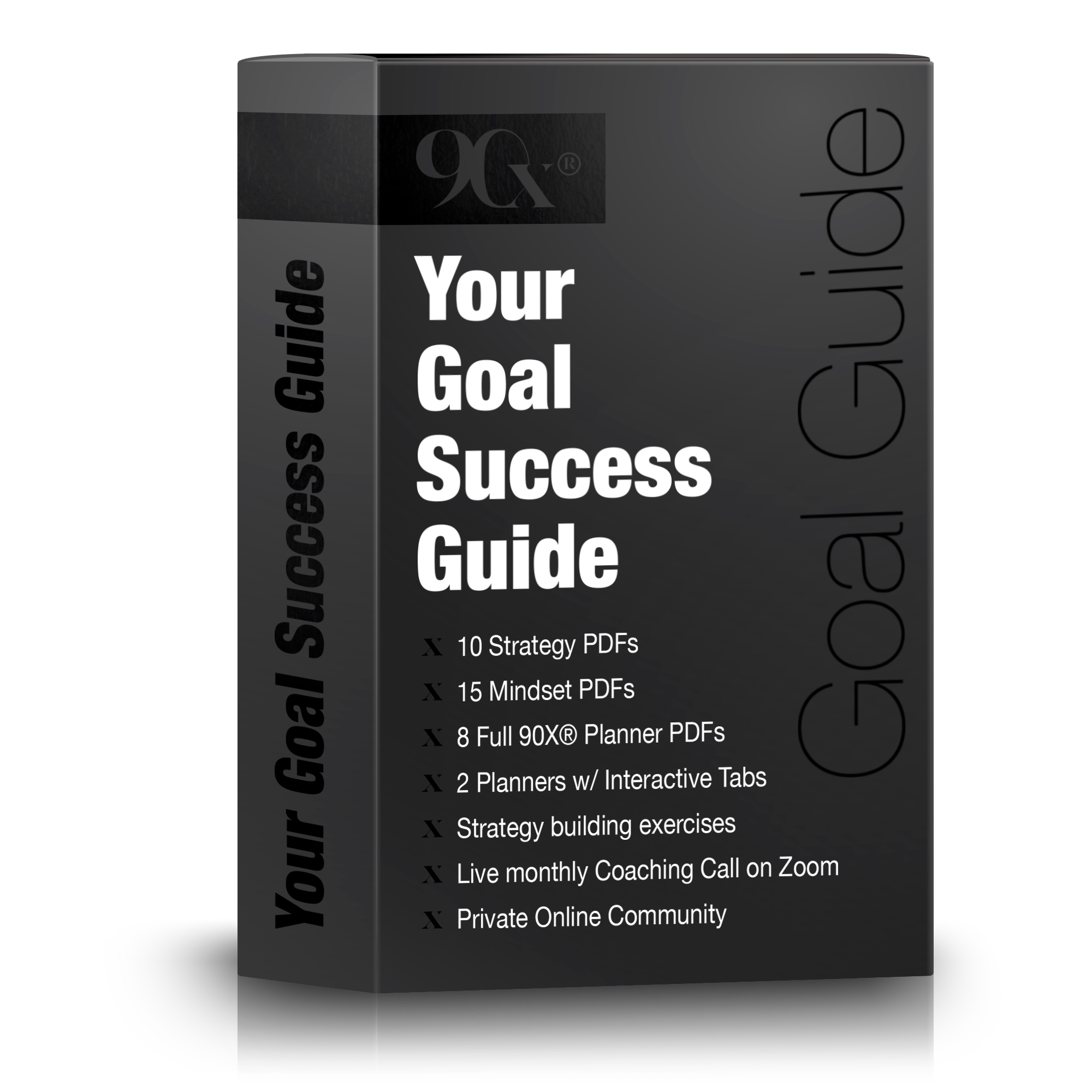 Strategies for Goal Setting Success BLACK – 90X®