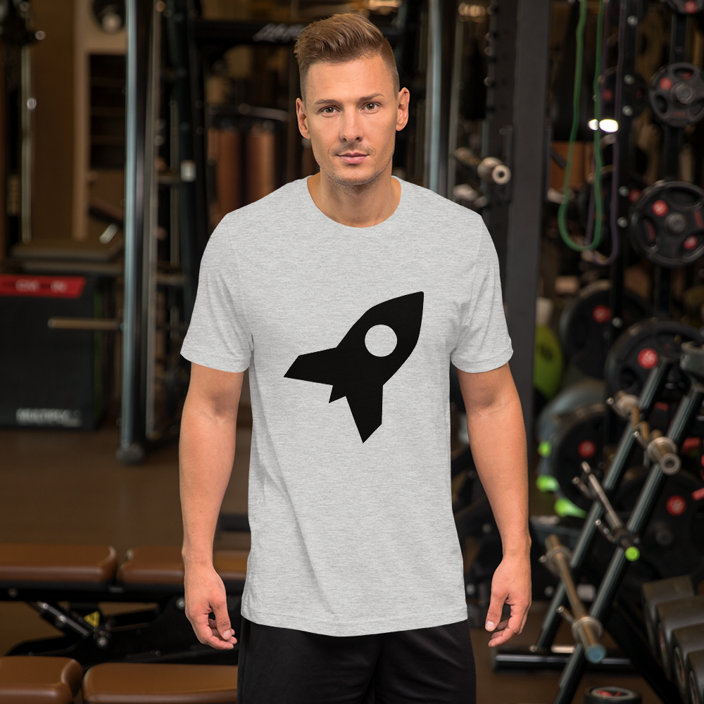 Launch Logo Short-Sleeve Unisex T-Shirt