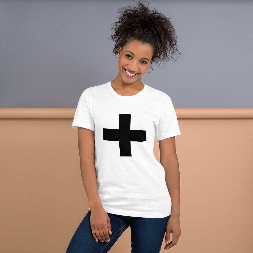 Think Positive Short-Sleeve Unisex T-Shirt